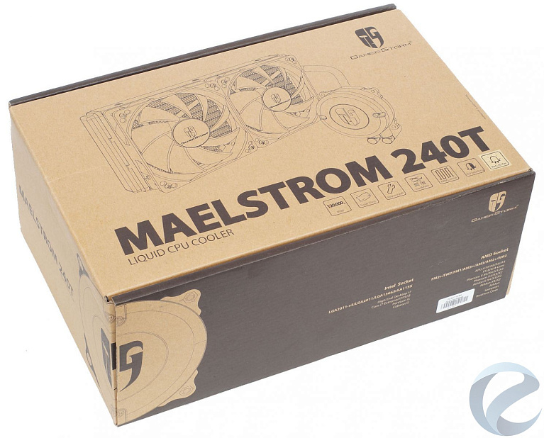 Обзор и тест системы жидкостного охлаждения Deepcool Maelstrom 240T Обзор и тест системы жидкостного охлаждения Deepcool Maelstrom 240T