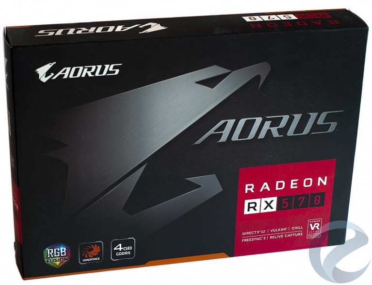 Обзор и тестирование видеокарты AORUS Radeon RX570 4G (GV-RX570AORUS-4GD)