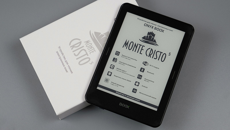Обзор электронной книги ONYX BOOX Monte Cristo 5