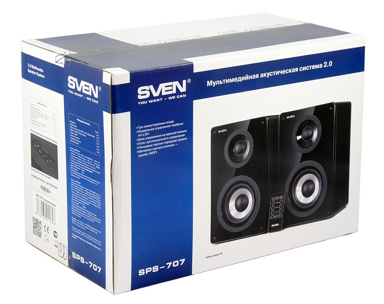 Обзор акустических систем SVEN SPS-707 Обзор акустических систем SVEN SPS-707