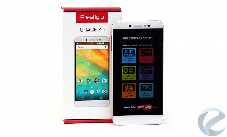 Обзор и тестирование смартфона Prestigio Grace Z5