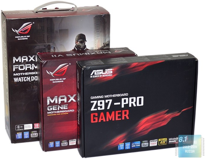 Обзор и тест материнской платы ASUS Z97-PRO GAMER