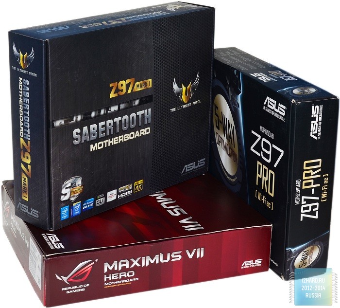 Обзор и тест материнской платы ASUS SABERTOOTH Z97 MARK 1