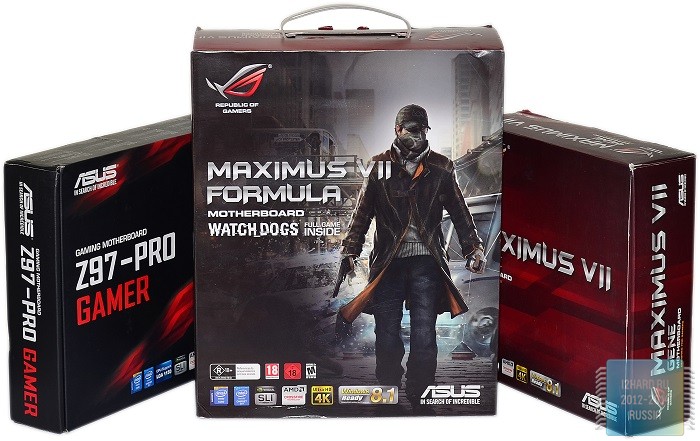 Обзор и тест материнской платы ASUS MAXIMUS VII FORMULA WATCH DOGS