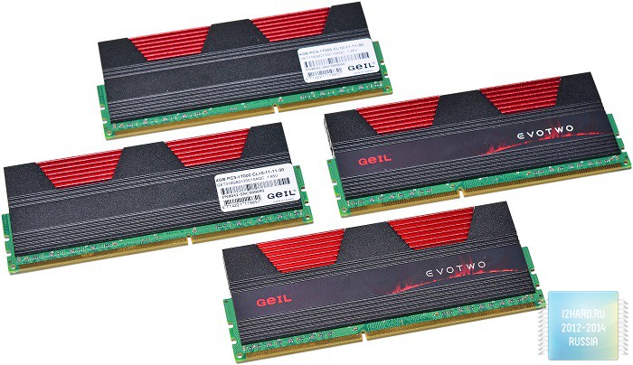 Обзор и тест комплекта оперативной памяти GeIL EVO TWO GET316GB2133C10AQC