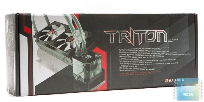 Обзор и тестирование СЖО Raijintek Triton