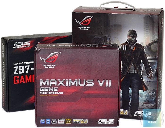 Обзор и тест материнской платы ASUS Maximus VII Gene