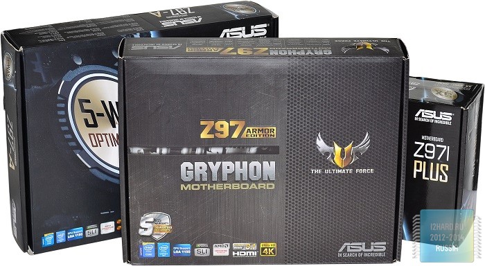Обзор и тест материнской платы ASUS GRYPHON Z97 ARMOR EDITION