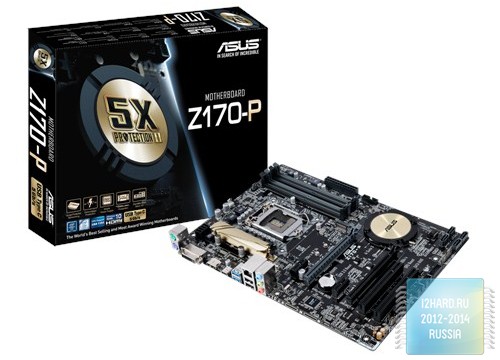 Обзор и тест материнской платы ASUS Z170-P