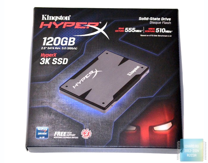 Обзор и тест Kingston HyperX 3K 120 Gb (SH103S3/120G)