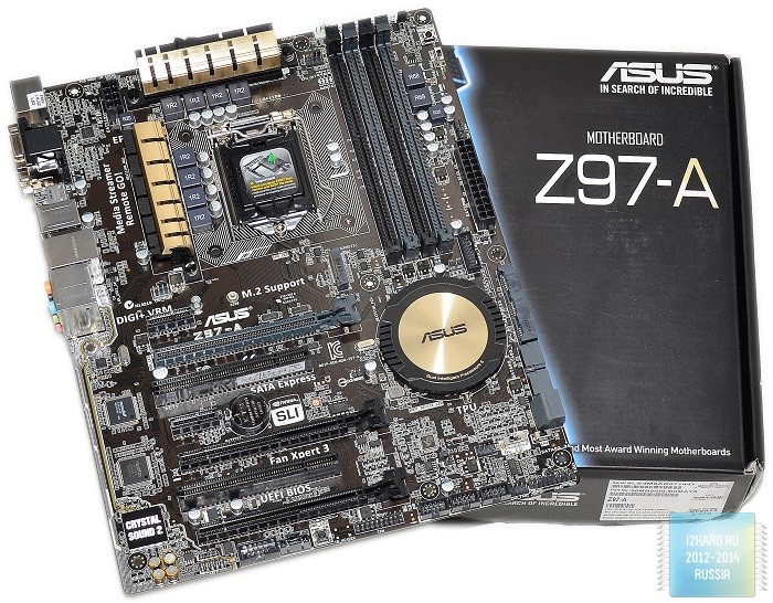 Обзор и тест материнской платы ASUS Z97-A