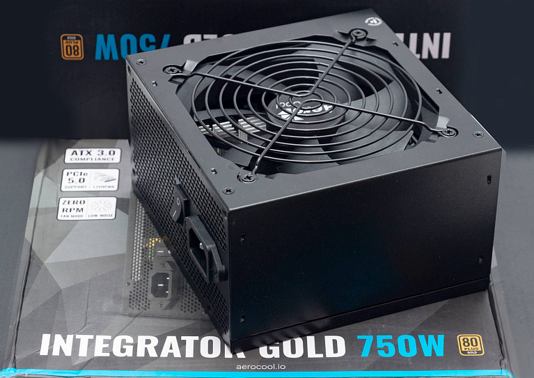 Обзор и тестирование блока питания AeroCool Integrator Gold 750W