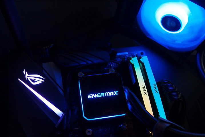 Обзор и тест Enermax Liqmax III RGB 120