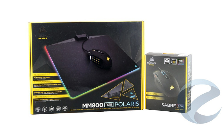 Обзор Corsair Sabre Optical RGB и Corsair MM800 RGB Polaris
