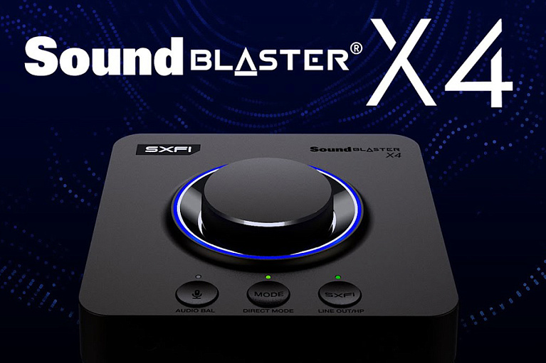 Обзор внешней звуковой карты Creative Sound Blaster X4