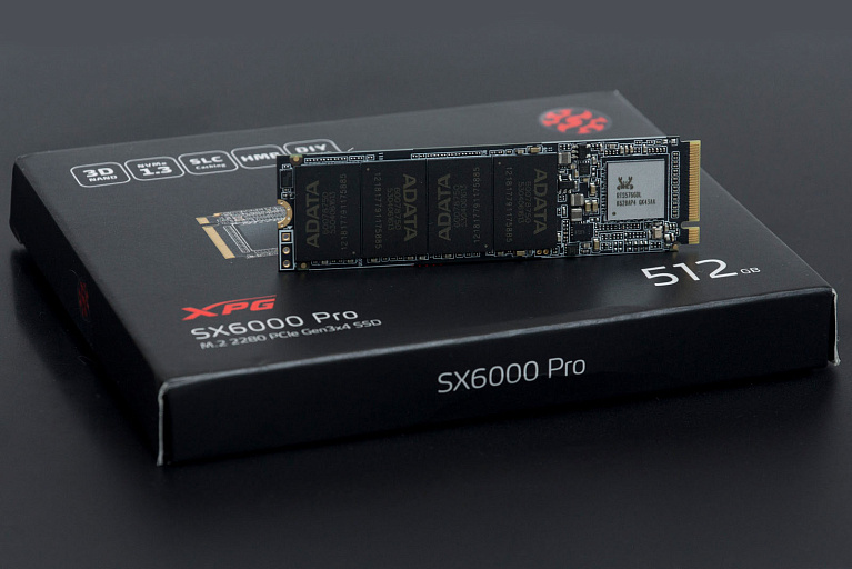 Обзор и тестирование накопителя ADATA XPG SX6000 Pro 512 ГБ