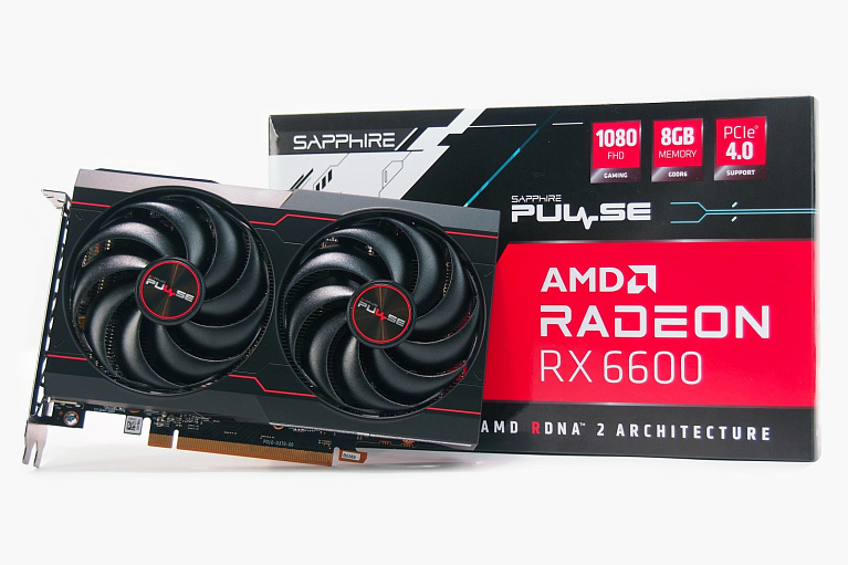 Обзор и тест видеокарты Sapphire Radeon RX 6600 Pulse (11310-01-20G)