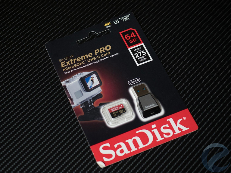 Обзор карты памяти SanDisk Extreme PRO microSDXC UHS-II