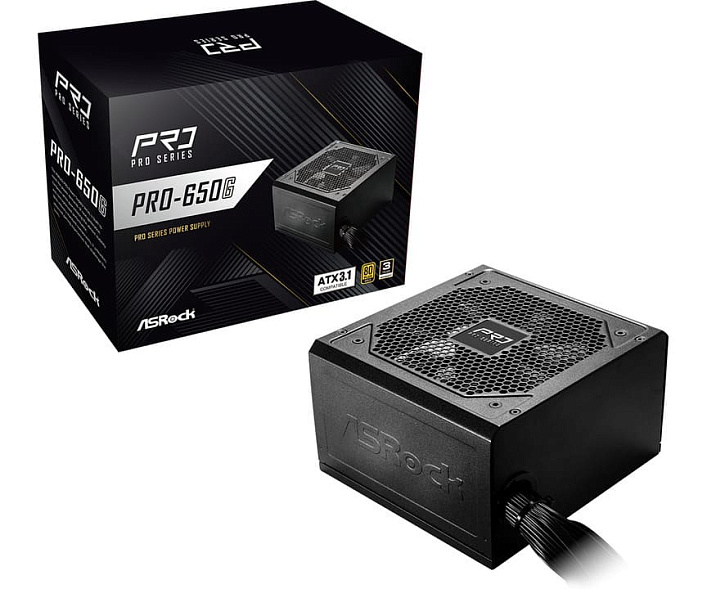 Блок питания ASRock PRO Gold 650W