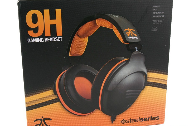 Обзор игровой гарнитуры SteelSeries 9H Fnatic Edition