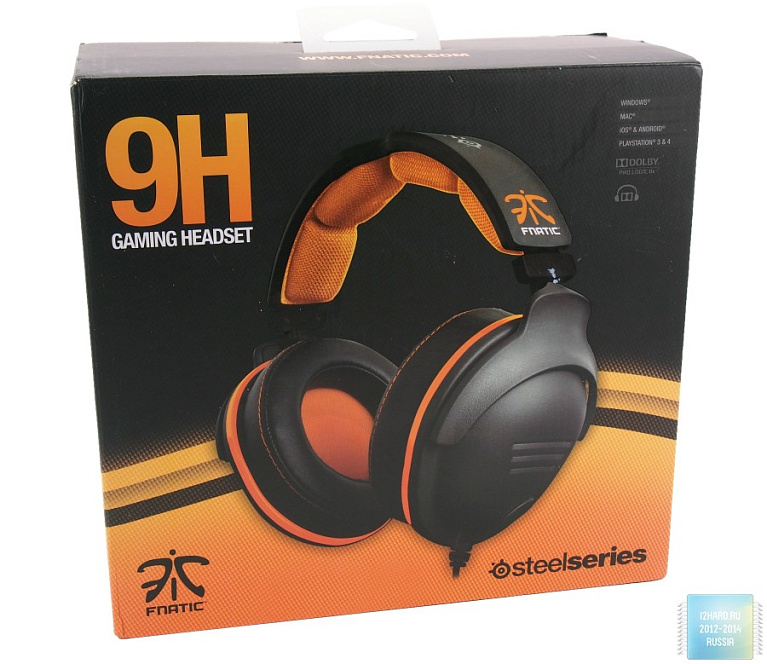 Обзор игровой гарнитуры SteelSeries 9H Fnatic Edition