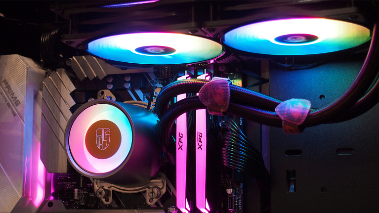 Обзор и тест Deepcool Castle 240 RGB