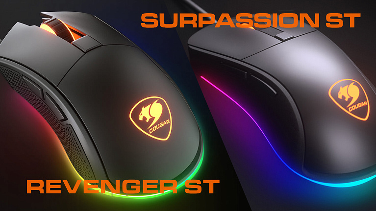 Сравнительный обзор и тест игровых мышей Cougar Surpassion ST и Revenger ST