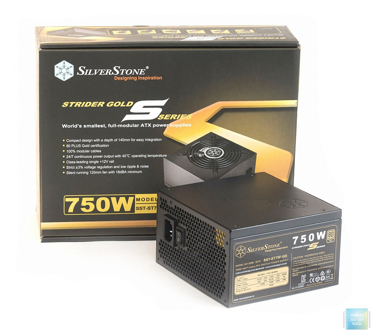Обзор и тестирование блока питания SilverStone Strider Gold S ST75F-GS V2