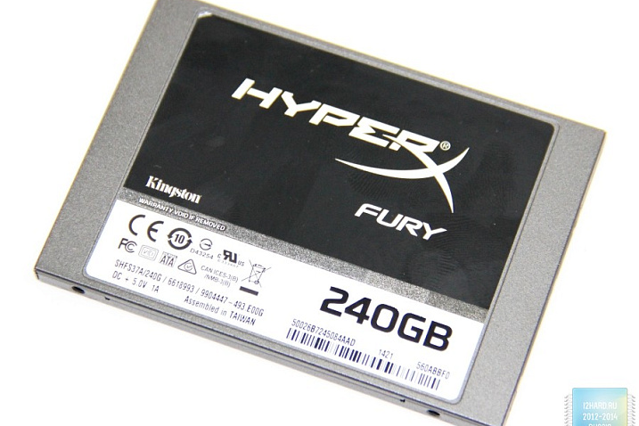 Обзор и тест твердотельного накопителя Kingston HyperX FURY SHFS37A/240GB