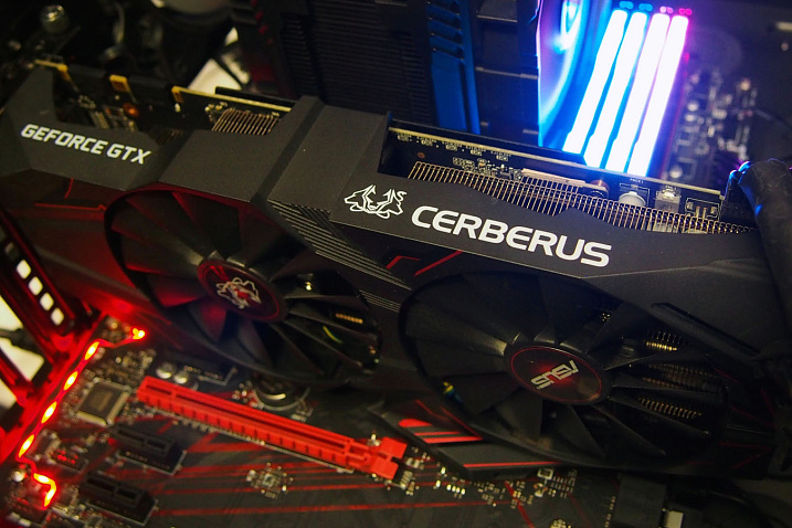 Обзор и тест видеокарты ASUS Cerberus GeForce GTX 1070 Ti (CERBERUS-GTX1070TI-A8G)