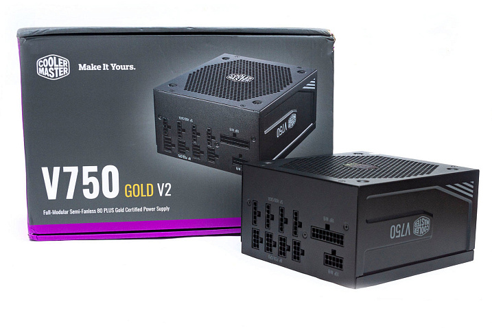 Обзор и тестирование блока питания Cooler Master V750 Gold – V2