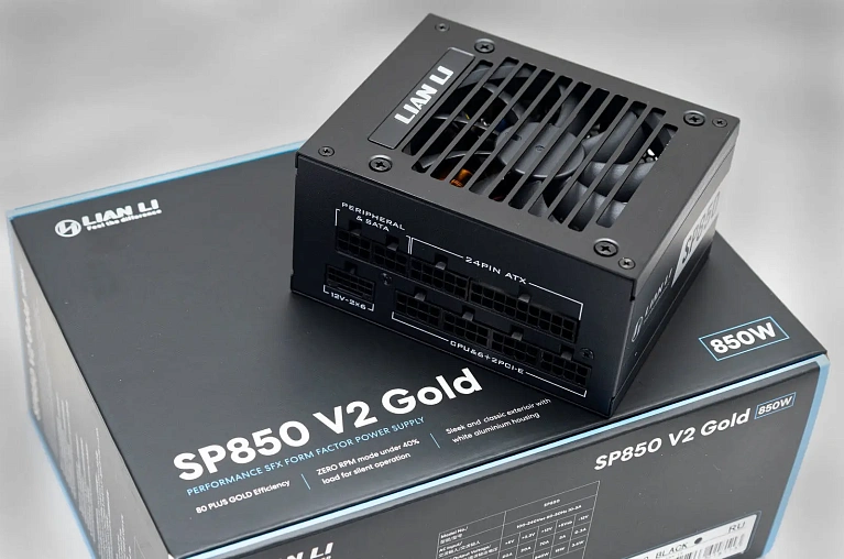 Обзор и тестирование блока питания Lian Li SFX SP850 V2