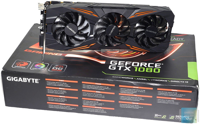 Обзор и тест Gigabyte GTX 1080 G1 Gaming  (GV-N1080G1 GAMING-8GD)