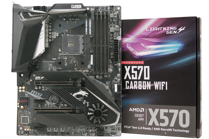 Обзор и тест материнской платы MSI MPG X570 Gaming Pro Carbon Wi-Fi