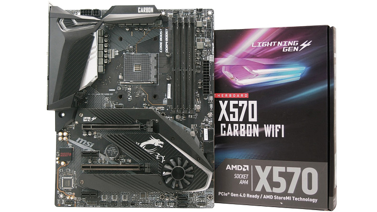 Обзор и тест материнской платы MSI MPG X570 Gaming Pro Carbon Wi-Fi
