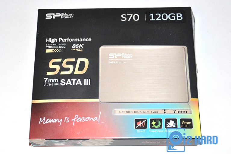 Обзор твердотельного накопителя Silicon Power Slim S70 120 Гб (SP120GBSS3S70S25)