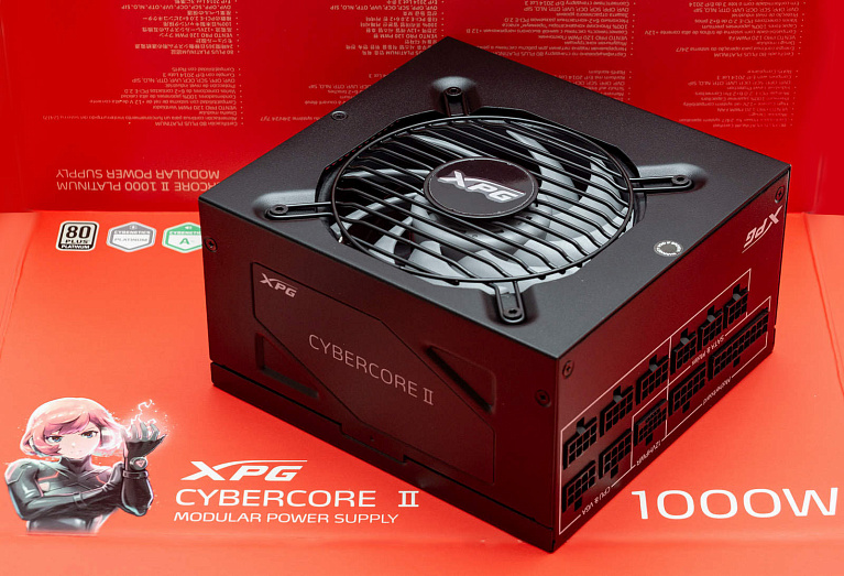 Обзор и тестирование блока питания XPG CyberCore II 1000W Platinum