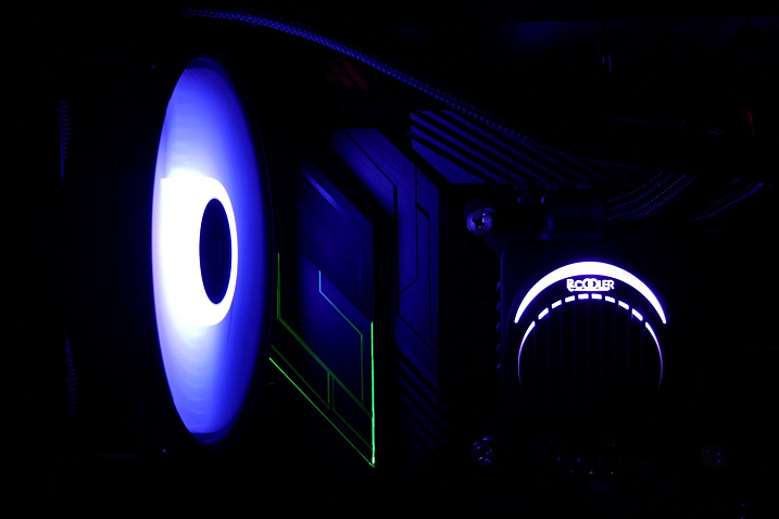 Обзор и тест системы жидкостного охлаждения PCCooler GI-AH120U Halo RGB