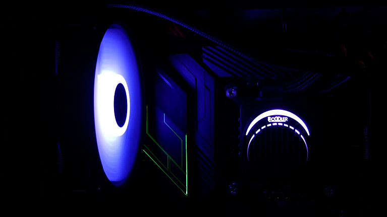Обзор и тест системы жидкостного охлаждения PCCooler GI-AH120U Halo RGB