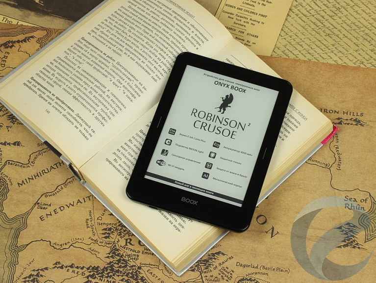 Обзор электронной книги ONYX BOOX Robinson Crusoe 2