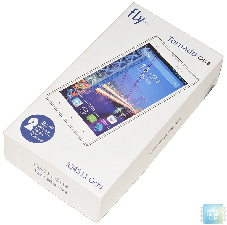 Обзор смартфона Fly IQ4511 Tornado One