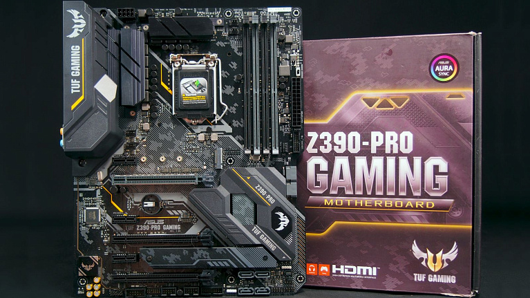 Обзор и тест материнской платы ASUS TUF Z390-Pro Gaming