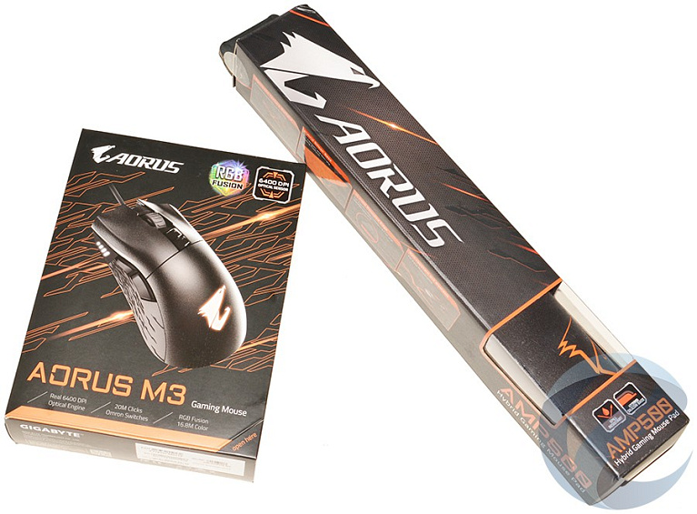 Обзор игровой мыши Aorus M3 и коврика Aorus AMP500