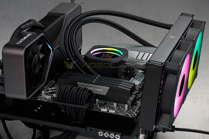 CORSAIR тизерит готовую СЖО для процессоров Intel Alder Lake