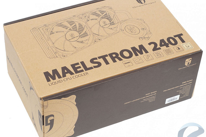 Обзор и тест системы жидкостного охлаждения Deepcool Maelstrom 240T