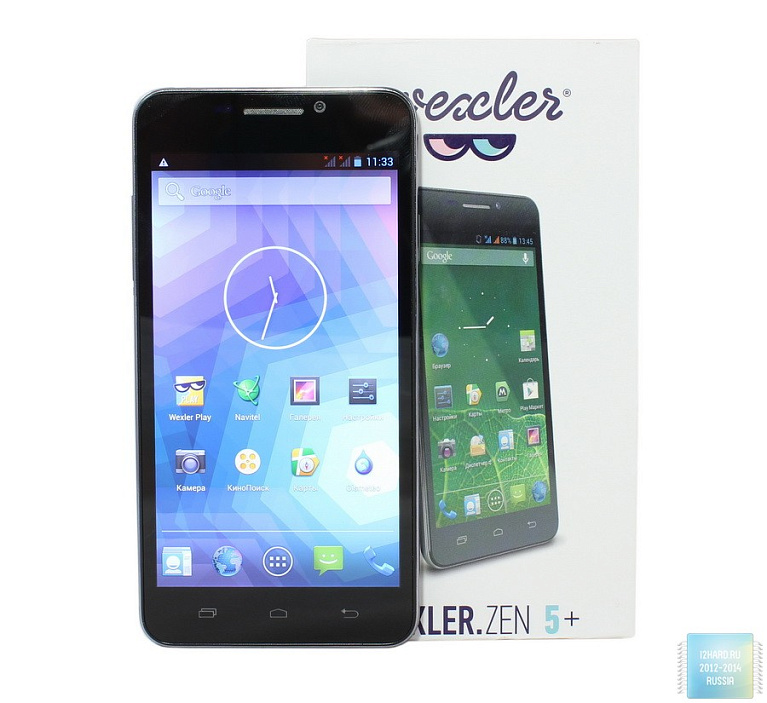 Обзор смартфона Wexler ZEN 5+
