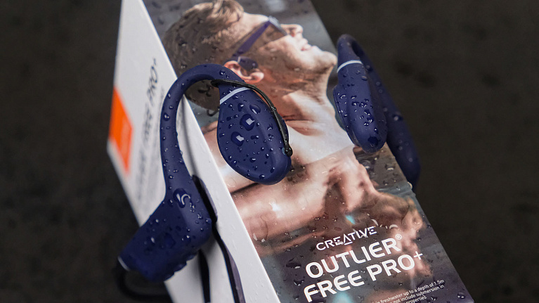 Обзор наушников с костной проводимостью Creative Outlier Free Pro+ 