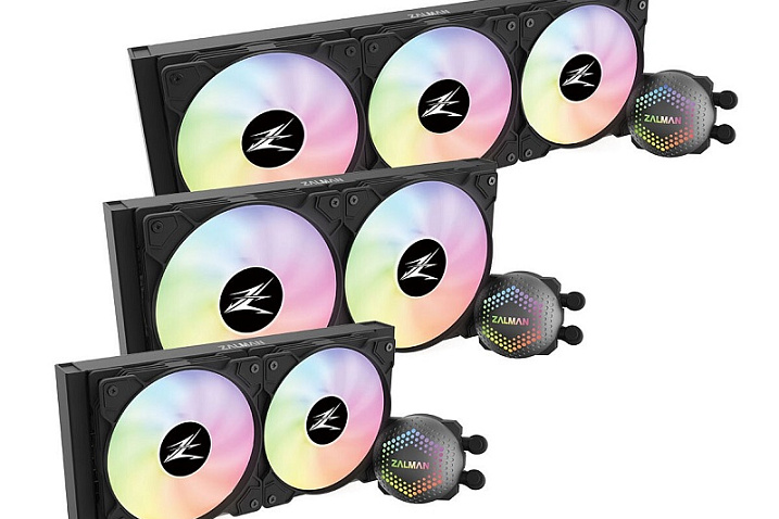 ZALMAN выпускает готовые СЖО серии Alpha с инновационным насосом Trippe Flow