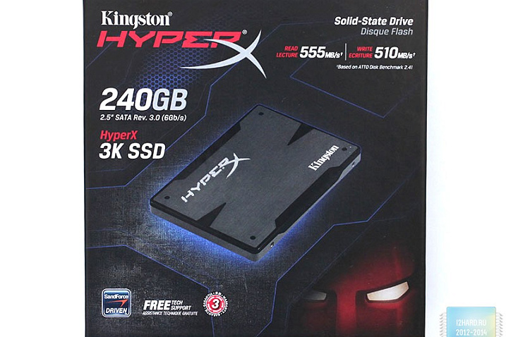 Обзор и тест Kingston HyperX 3K 240 Гб (SH103S3/240G)