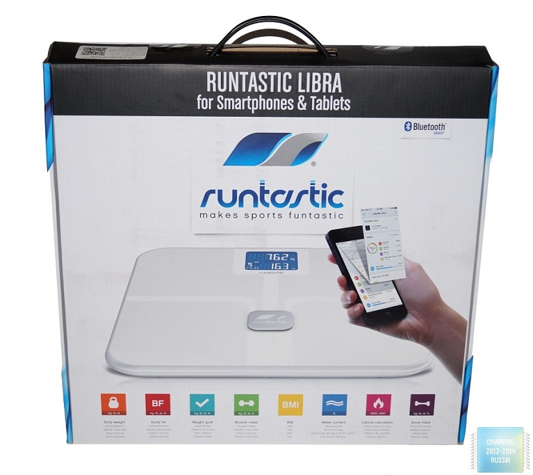 Обзор напольных весов Runtastic Libra